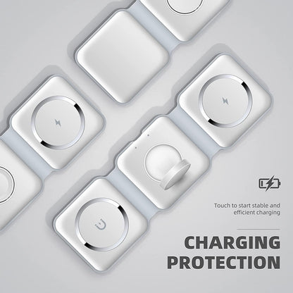 3-in-1 Magnetic Wireless Charging Station