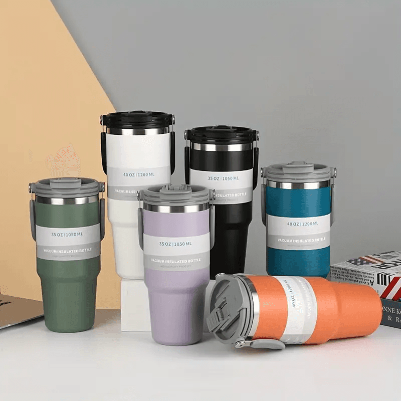 Tyeso Coffee Cup Thermos Bottle Stainless Steel Double-layer Insulation Cold And Hot Travel Mug Vacuum Flask Car Water Bottle