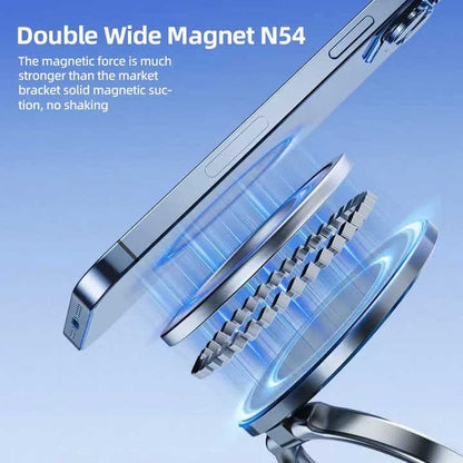 360° Vacuum Suction Foldable Magnetic Phone Holder – Universal Mobile Mount