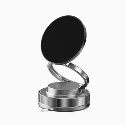 360° Vacuum Suction Foldable Magnetic Phone Holder – Universal Mobile Mount