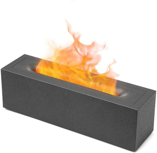 Fire Flame Aroma Diffuser – Ultrasonic Humidifier with LED Flame Effect & Auto Shut-Off
