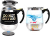 Self Stirring Coffee Mug – Automatic Mixing Stainless Steel Travel Cup
